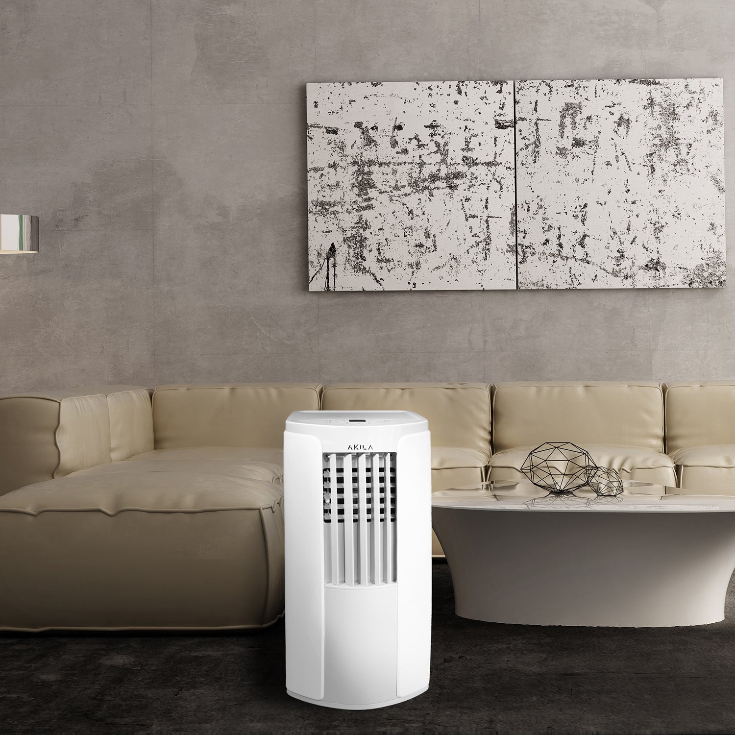 NAEBA - Climatiseur mobile ultra silencieux - Wifi - 3.5kW - 12000 BTU