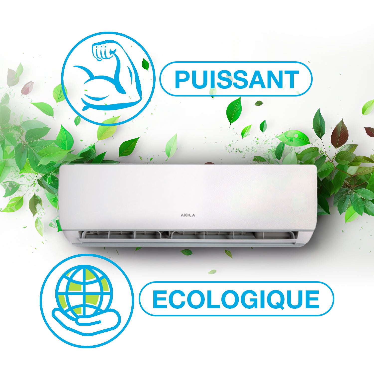 OBAMI - Climatiseur réversible - Bi-split - 6200W