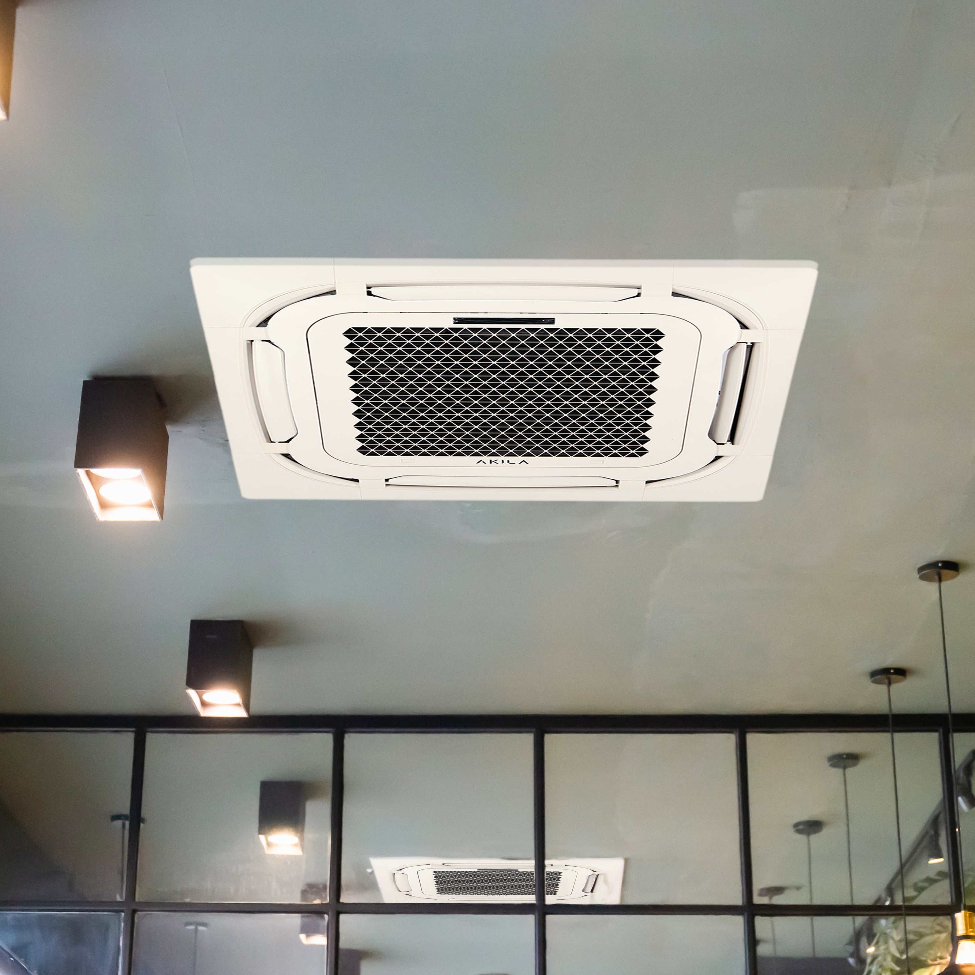 HARUKI 18 - CLIMATISEUR RÉVERSIBLE MONO-SPLIT CASSETTE - 18000 BTU - 5600W